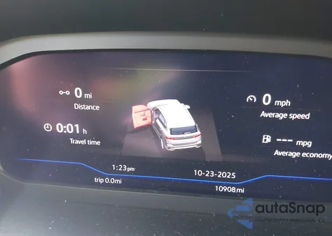 2025 Volkswagen Taos 1.5T Sel z USA, uszkodzony, nr VIN 3VV4C7B20SM014207